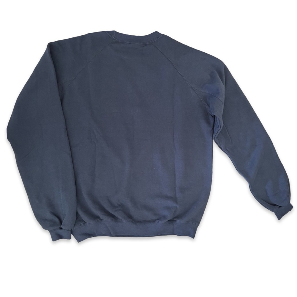 Champion Navy Embossed Logo Sweatshirt NWT Men’s Medium Classic Crewneck - Picture 8 of 13